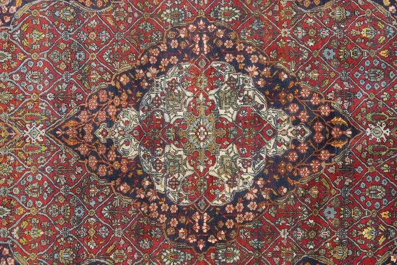 Kashan · Handgeknüpft – Rot, 195x127 cm