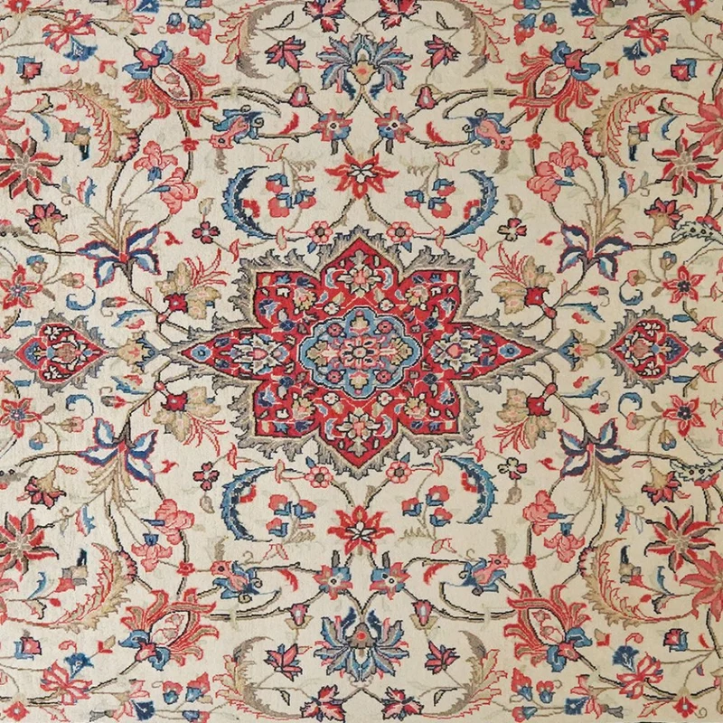 Sarough · Handgeknüpft – Beige, 323x208 cm