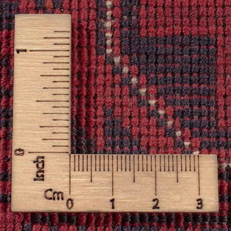 Afghan Teppich - Royal - 201 x 291 cm - dunkelrot