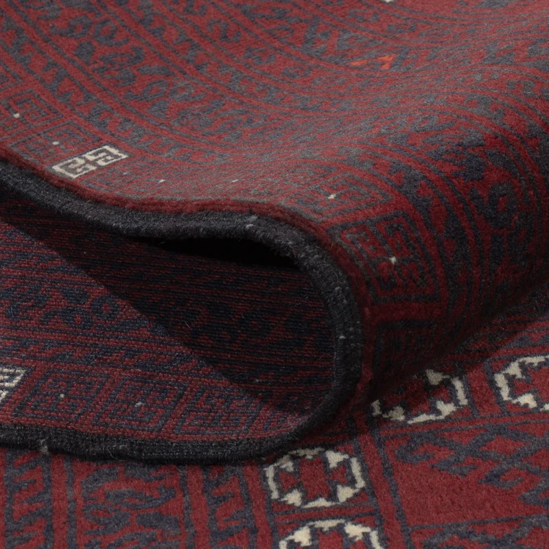 Afghan Teppich 157x250cm - Orientteppich - dunkelrot