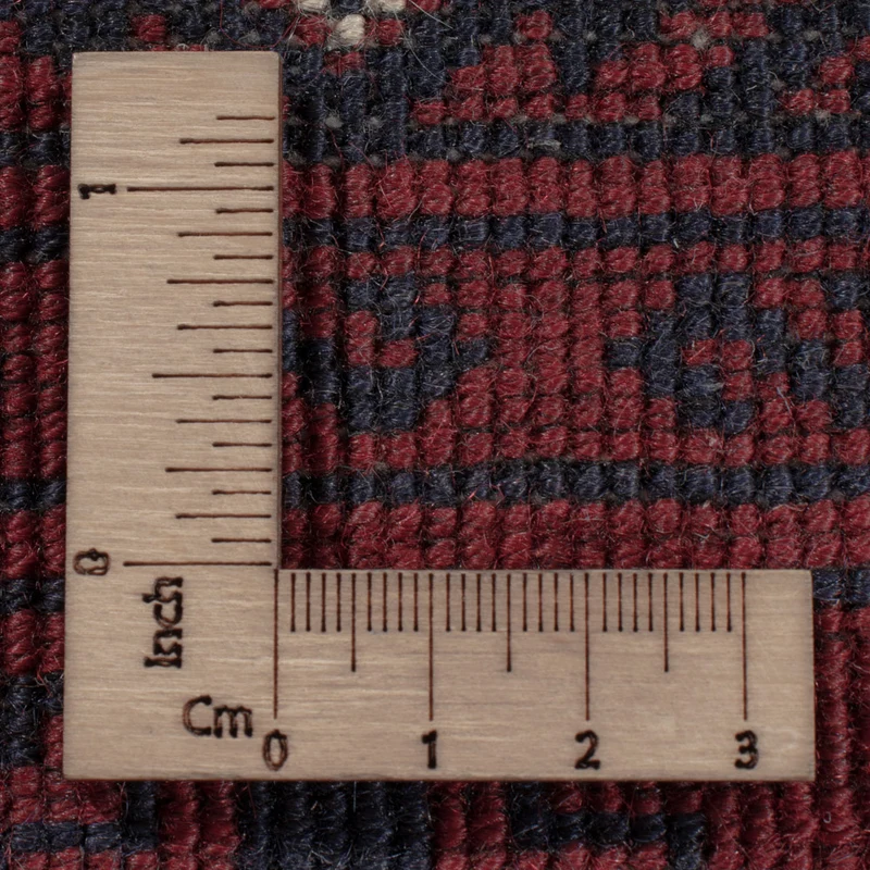 Afghan Teppich 157x250cm - Orientteppich - dunkelrot