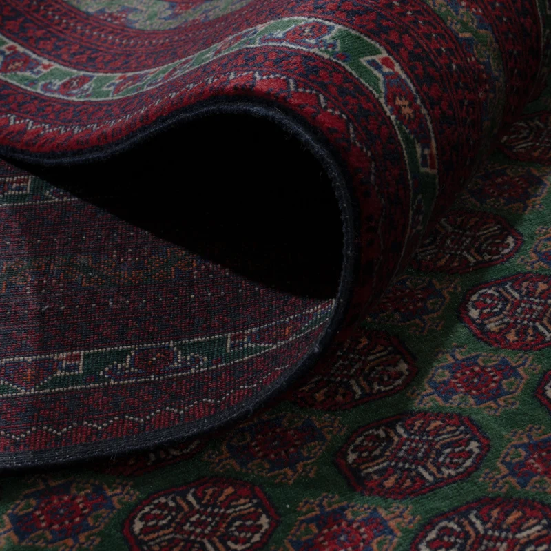 Afghan Teppich 199x300cm - Orientteppich - dunkelrot