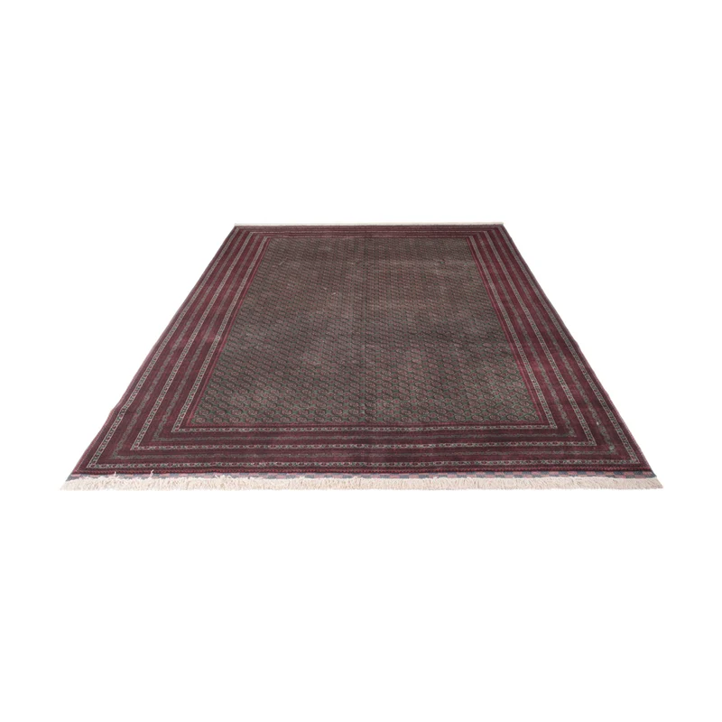 Afghan Teppich 199x300cm - Orientteppich - dunkelrot