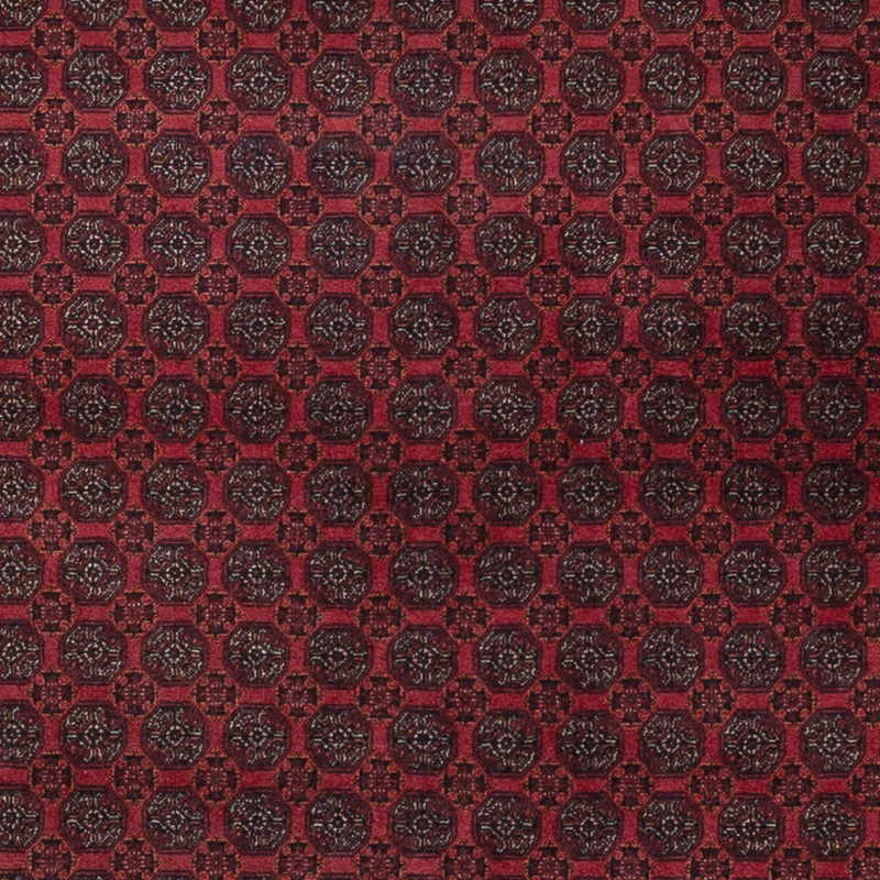 Afghan Teppich 198x297cm - Orientteppich - dunkelrot