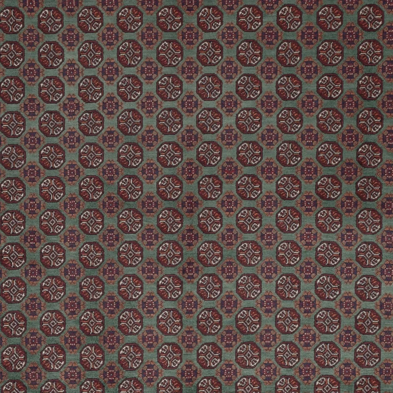 Afghan Teppich 201x291cm - Orientteppich - dunkelgrün