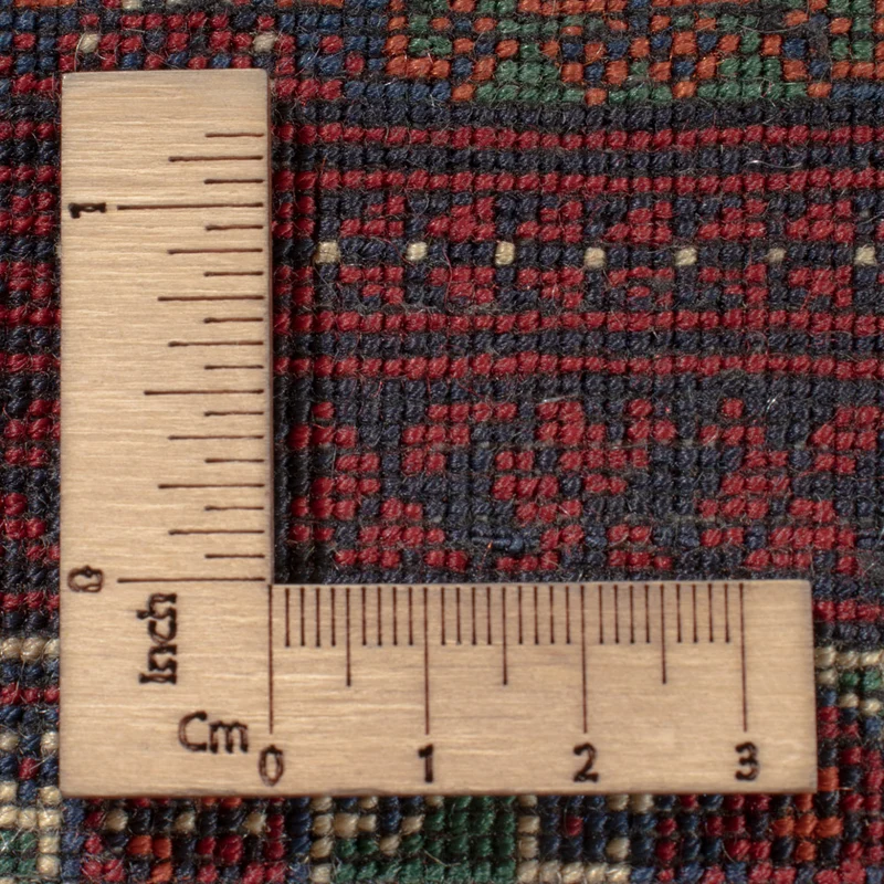 Afghan Teppich 201x291cm - Orientteppich - dunkelgrün
