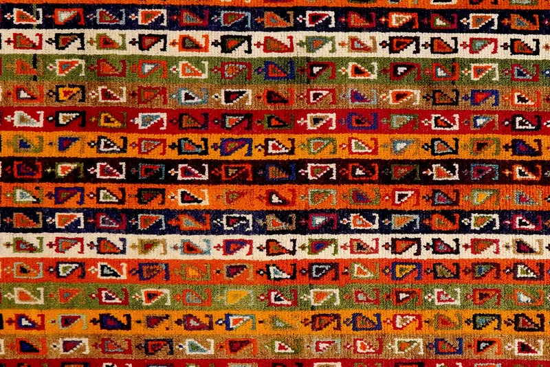 Gashgai · Handgeknüpft – Bunt, 199x133 cm