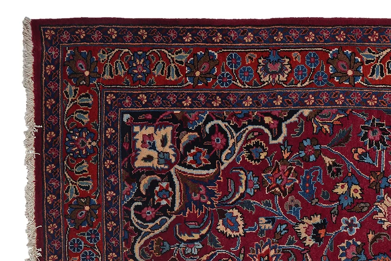 Mashad · Handgeknüpft – Rot, 235x146 cm