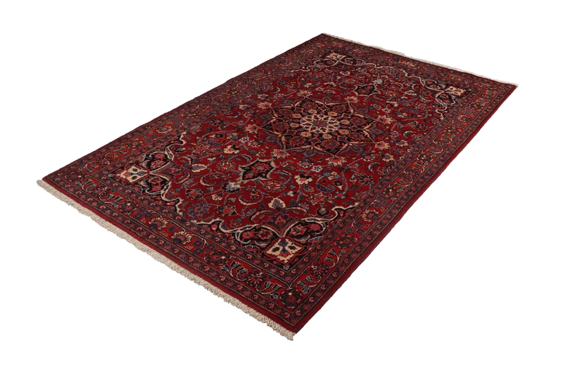 Mashad · Handgeknüpft – Rot, 235x146 cm