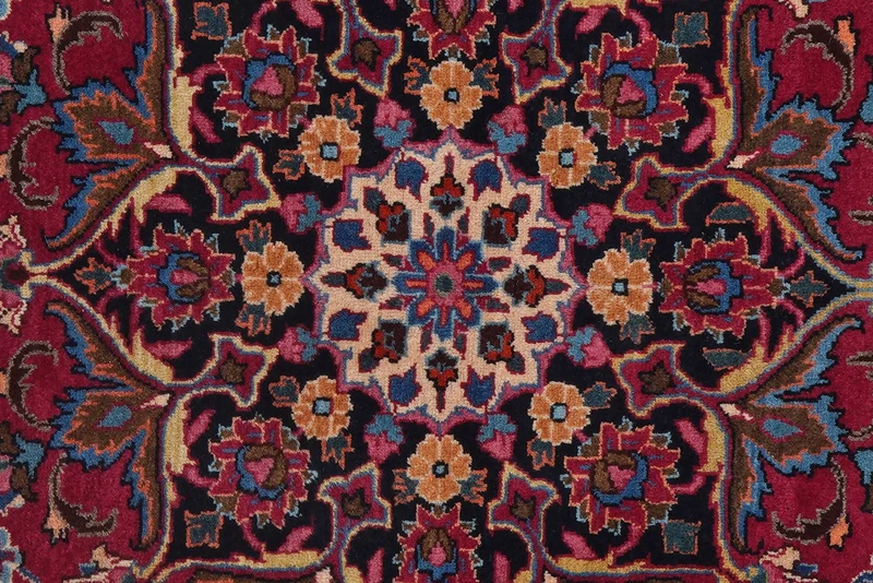 Mashad · Handgeknüpft – Rot, 235x146 cm