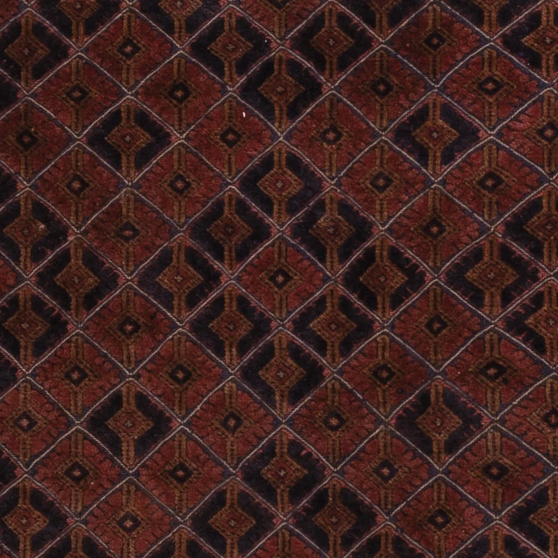 Kelim Afghan Teppich 159x205cm - dunkelrot