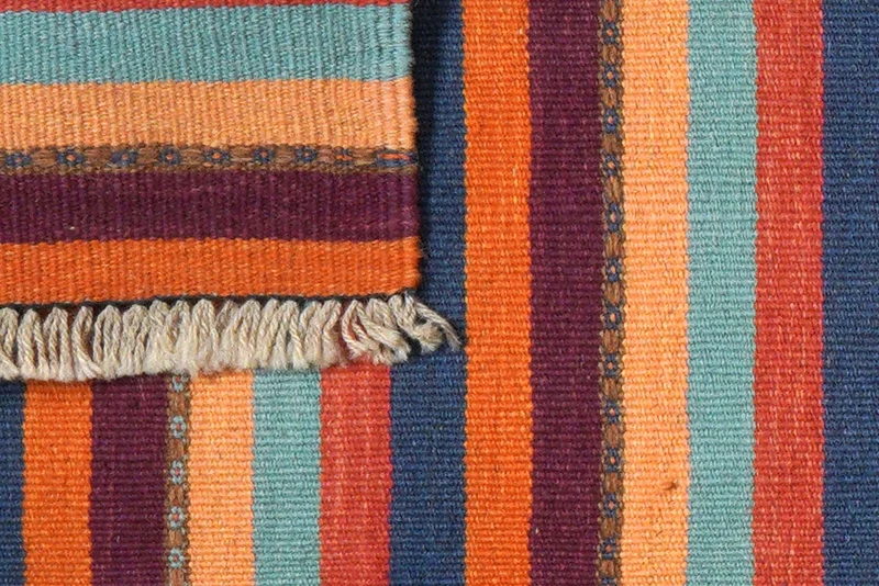 Kelim Gashgai · Handgewebt – Bunt, 184x62 cm
