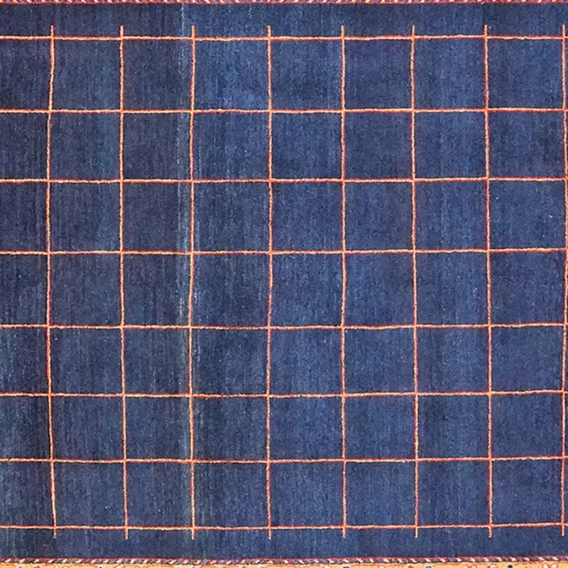 Rizbaf · Handgeknüpft – Blau, 353x250 cm
