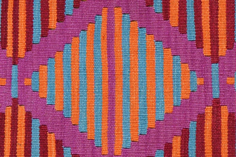 Kelim Gashgai · Handgewebt – Bunt, 94x59 cm