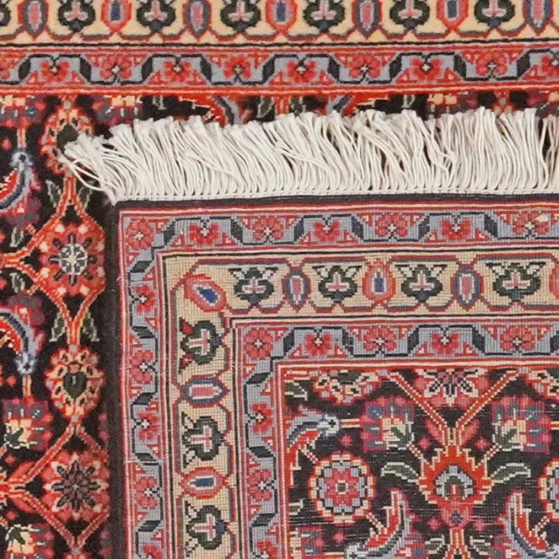 Tabriz 50 Raj · Handgeknüpft – Blau, 199x65 cm
