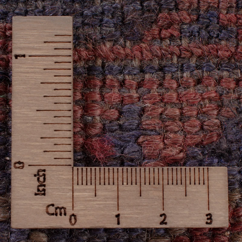 Kelim Afghan Teppich 155x197cm - dunkelbeige