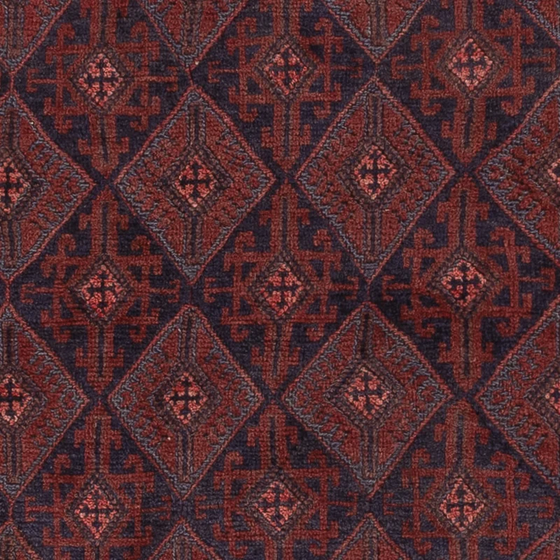 Kelim Afghan Teppich 152x203cm - dunkelbeige