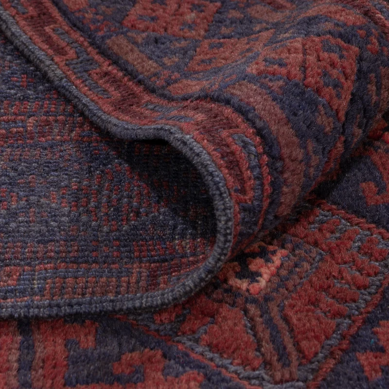 Kelim Afghan Teppich 152x203cm - dunkelbeige