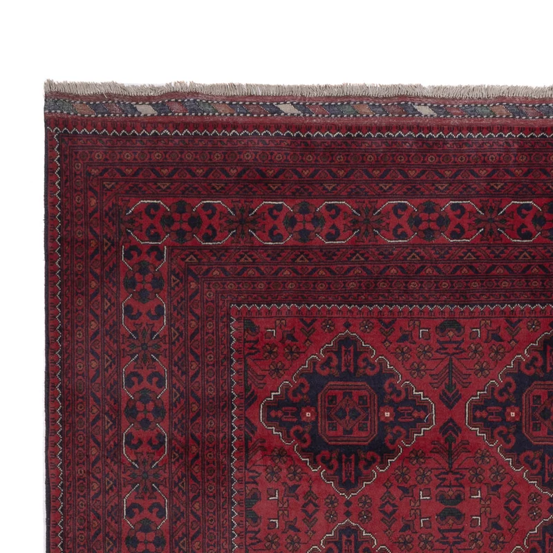 Khal Mohammadi Teppich 202x324cm - Orientteppich - dunkelrot
