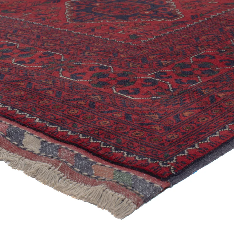 Khal Mohammadi Teppich 202x324cm - Orientteppich - dunkelrot