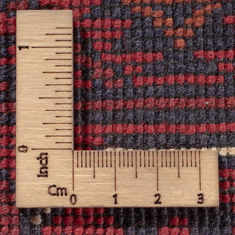 Khal Mohammadi Teppich 202x324cm - Orientteppich - dunkelrot