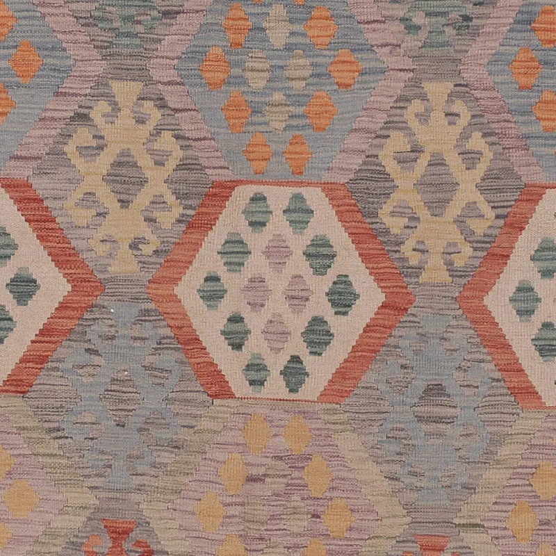 Kelim Maimene Teppich 281x380cm - mehrfarbig