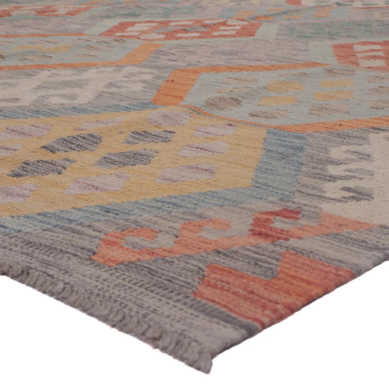 Kelim Maimene Teppich 281x380cm - mehrfarbig
