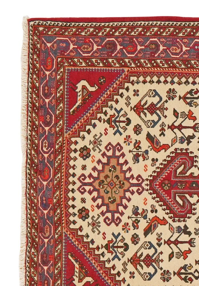 Nasrabad · Handgeknüpft – Beige, 148x99 cm