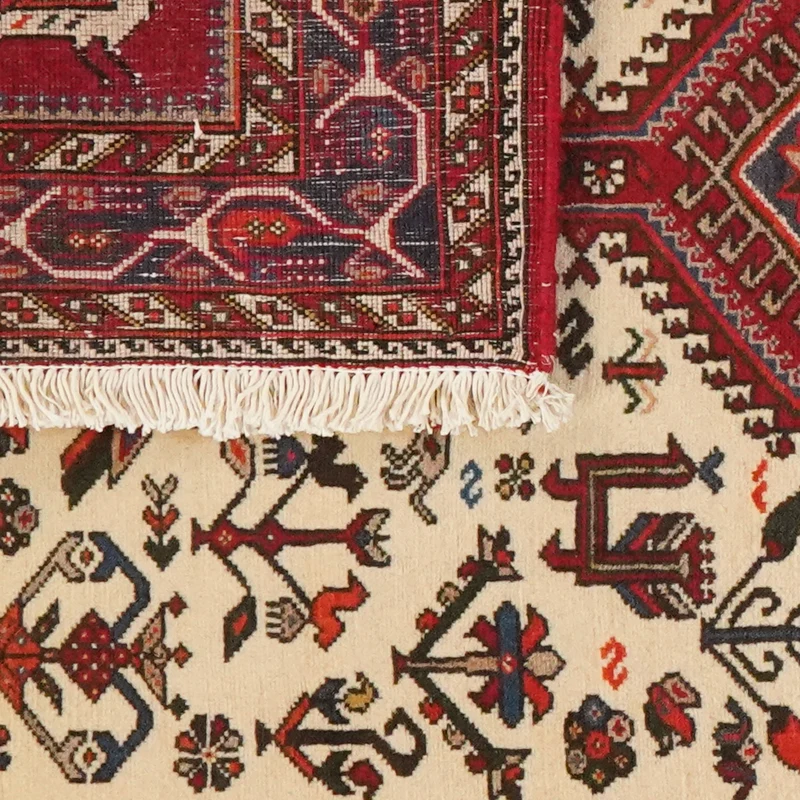 Nasrabad · Handgeknüpft – Beige, 148x99 cm