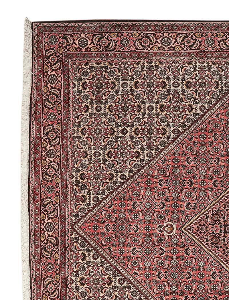 Bidjar Zandjan · Handgeknüpft – Rot, 202x203 cm