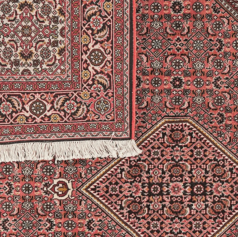 Bidjar Zandjan · Handgeknüpft – Rot, 202x203 cm
