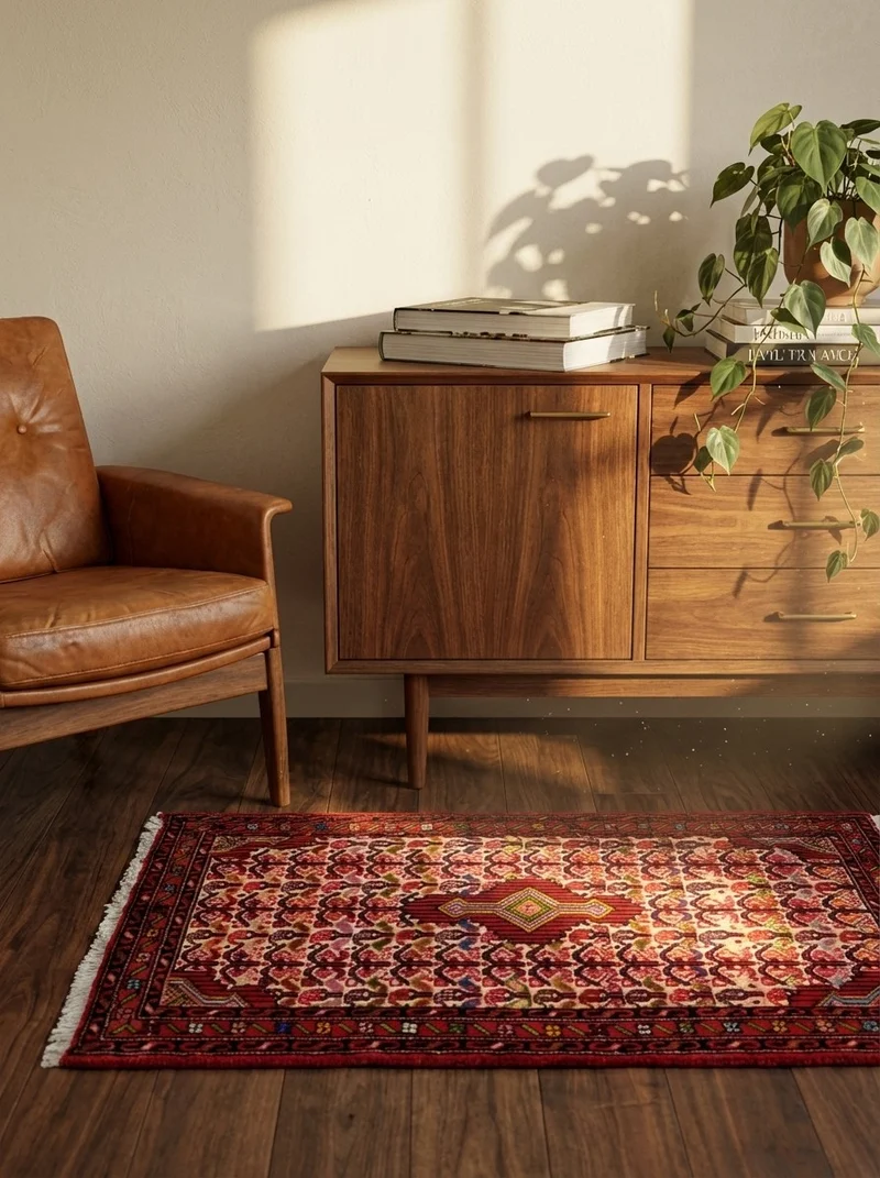 Assadabad · Handgeknüpft – Beige, 102x70 cm
