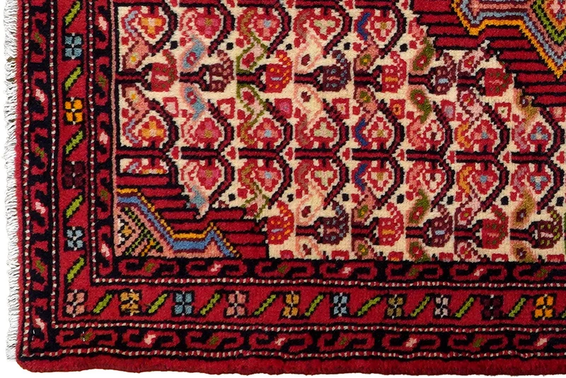 Assadabad · Handgeknüpft – Beige, 102x70 cm