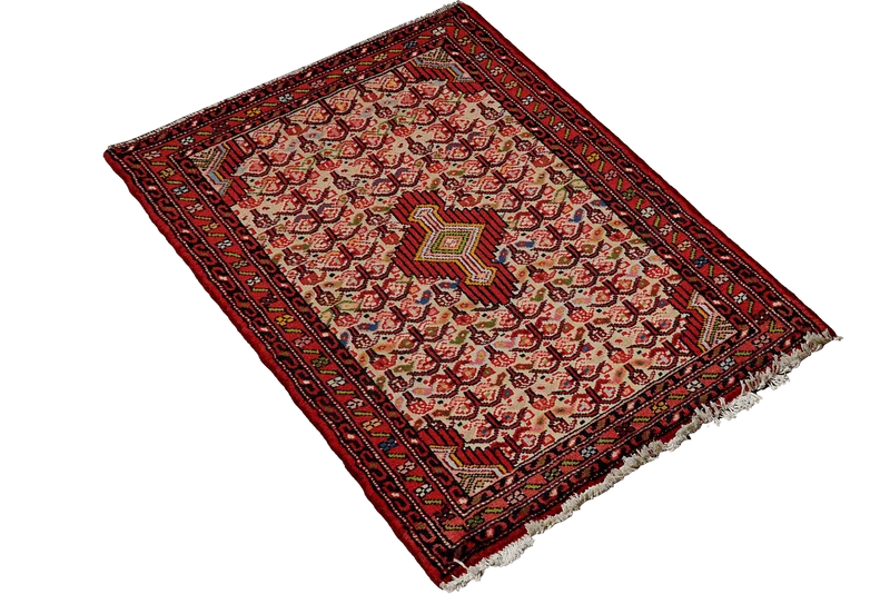 Assadabad · Handgeknüpft – Beige, 102x70 cm