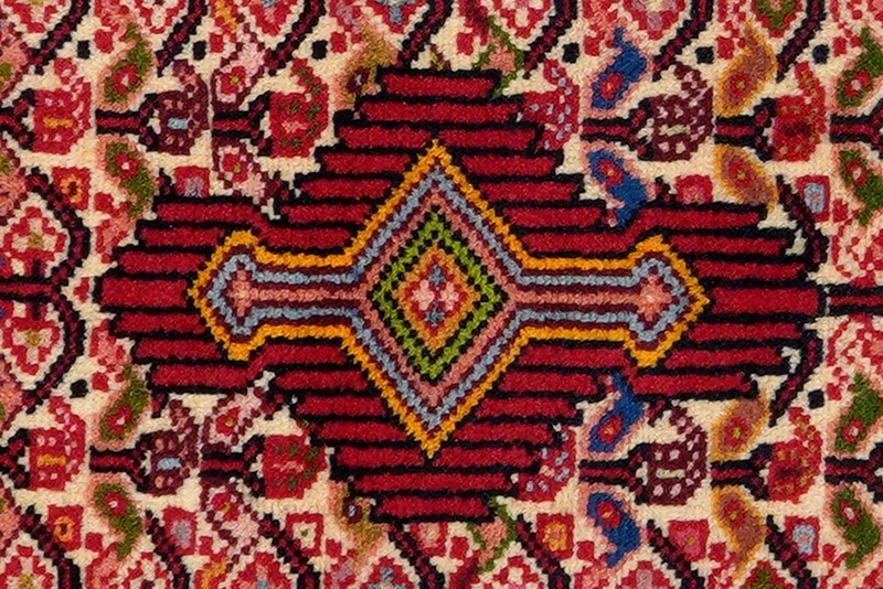 Assadabad · Handgeknüpft – Beige, 102x70 cm