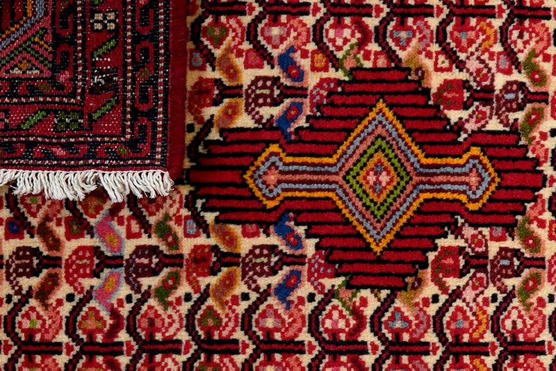Assadabad · Handgeknüpft – Beige, 102x70 cm