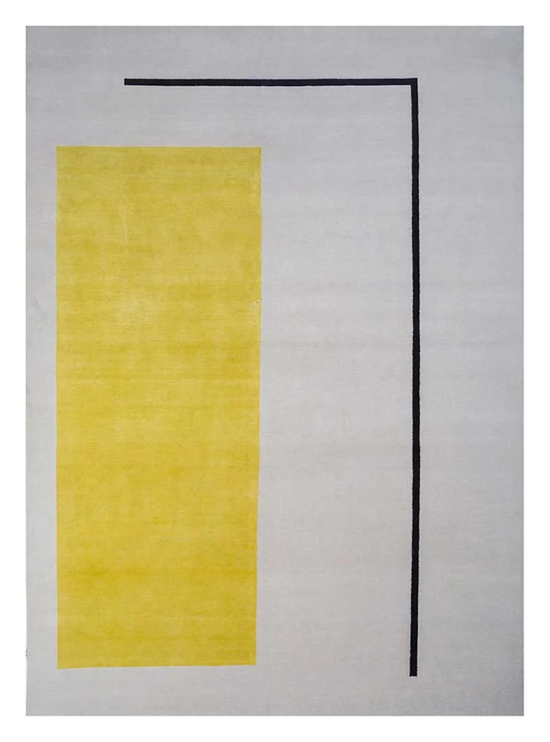 Wollteppich - 150 x 240 cm - dunkelgrau