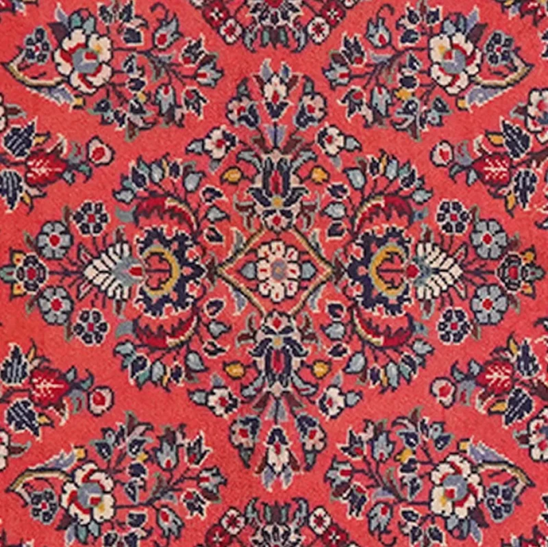 Sarough · Handgeknüpft – Rot, 128x69 cm
