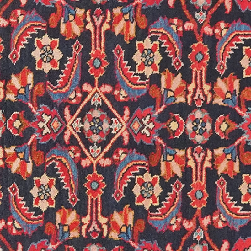 Lilian · Handgeknüpft – Blau, 160x110 cm
