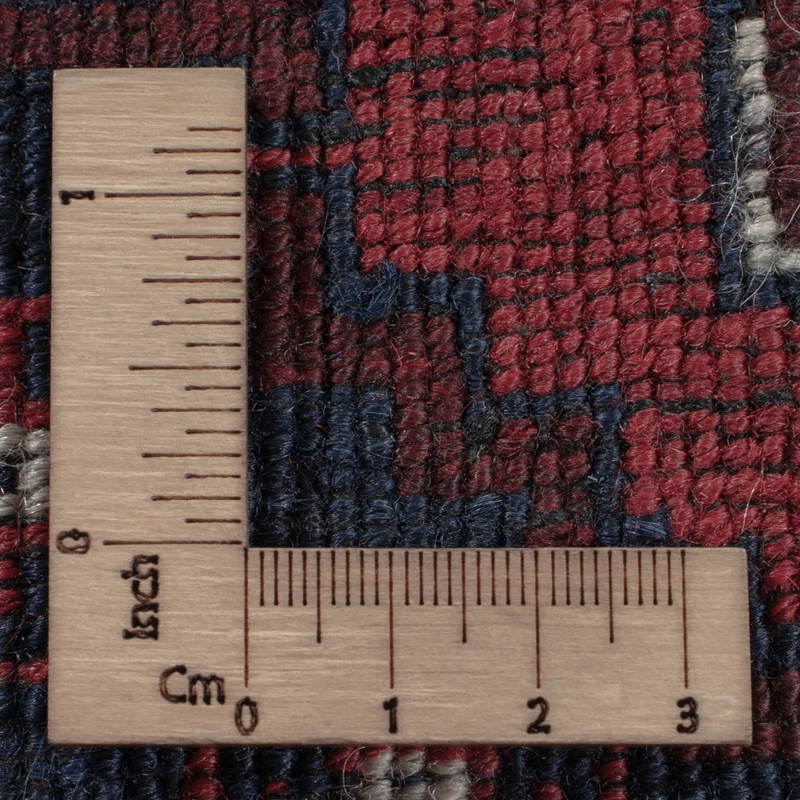 Afghan Teppich 158x252cm - Orientteppich - dunkelrot