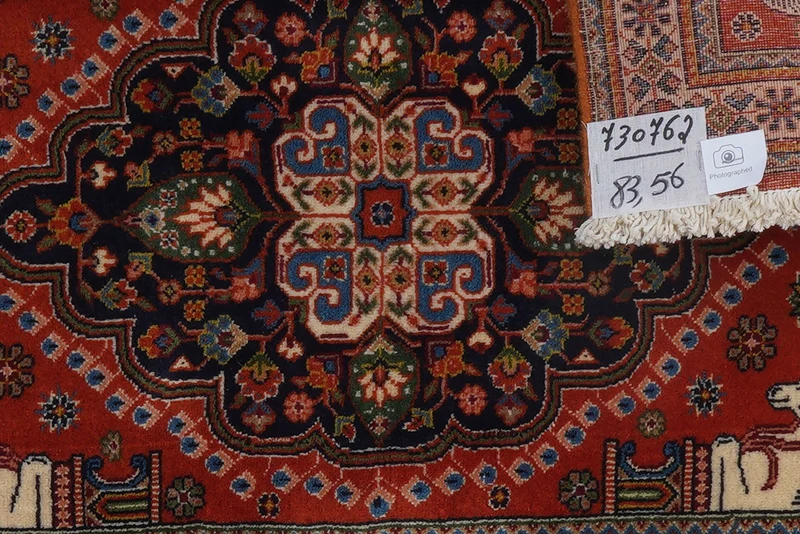 Gashgai · Handgeknüpft – Blau, 83x56 cm