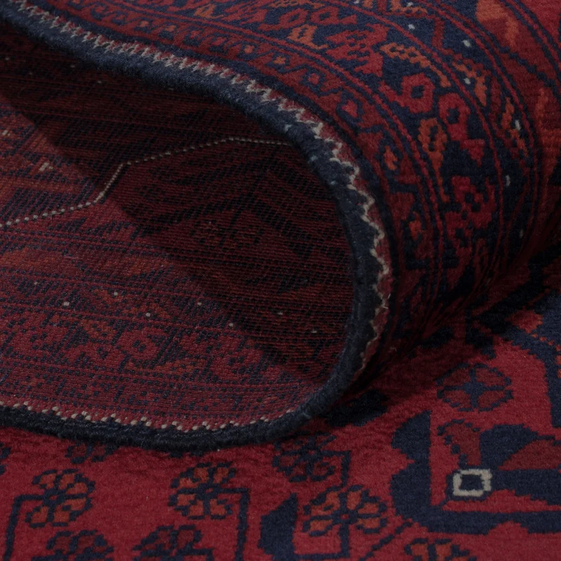 Afghan Teppich - Royal - 200 x 289 cm - dunkelrot