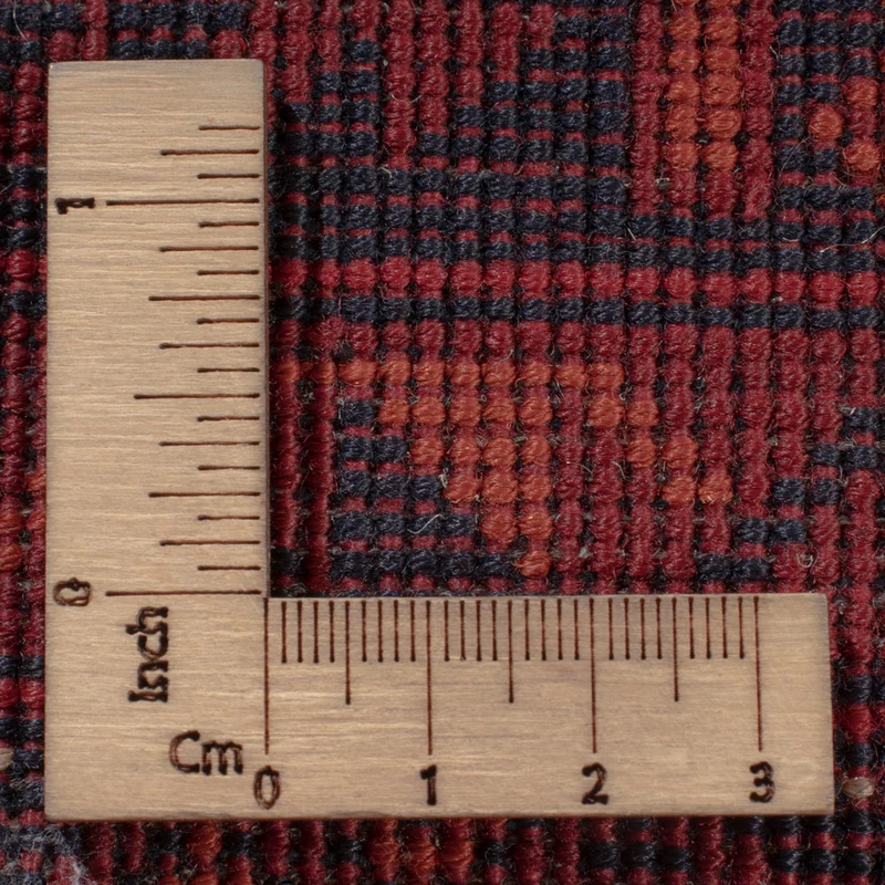 Afghan Teppich - Royal - 200 x 289 cm - dunkelrot