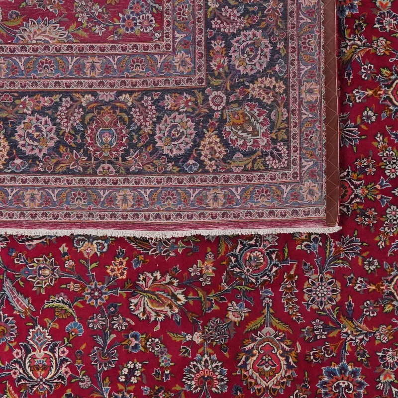 Kashan · Handgeknüpft – Rot, 432x315 cm