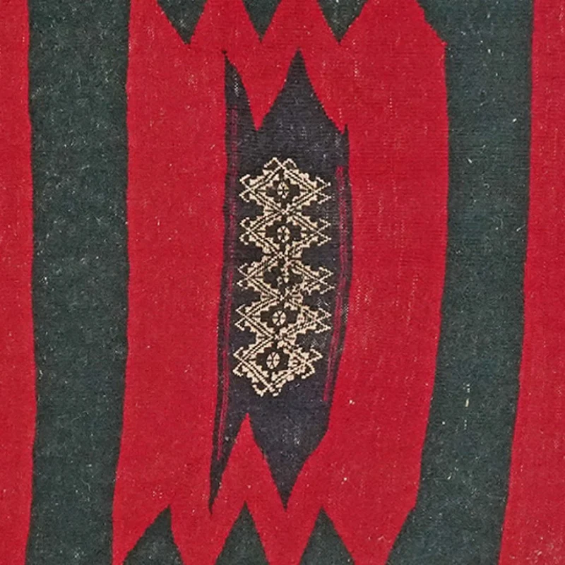 Kelim Afshar · Handgewebt – Rot, 120x114 cm
