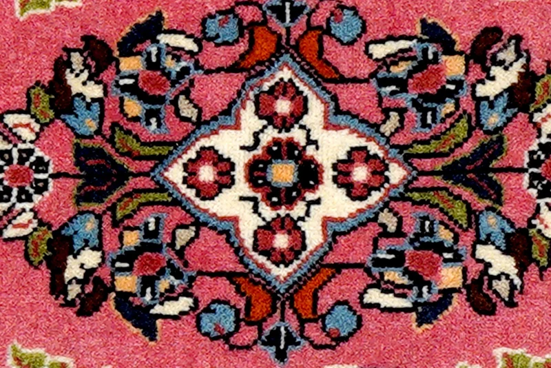 Sarough · Handgeknüpft – Blau, 84x62 cm