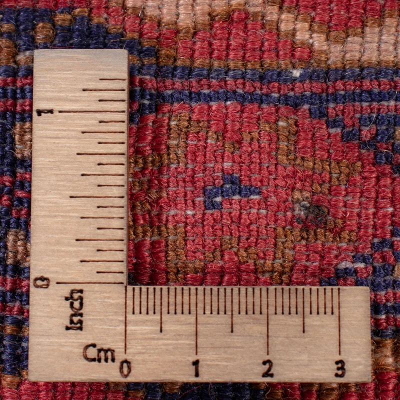 Kelim Afghan Teppich 155x202cm - dunkelrot