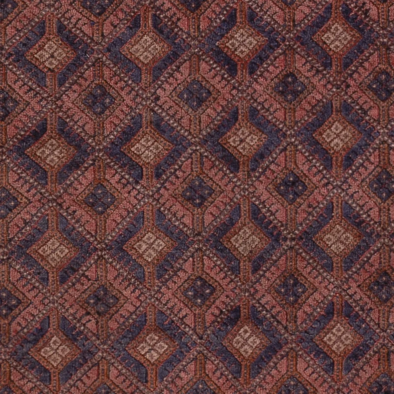 Kelim Afghan Teppich 152x204cm - dunkelrot