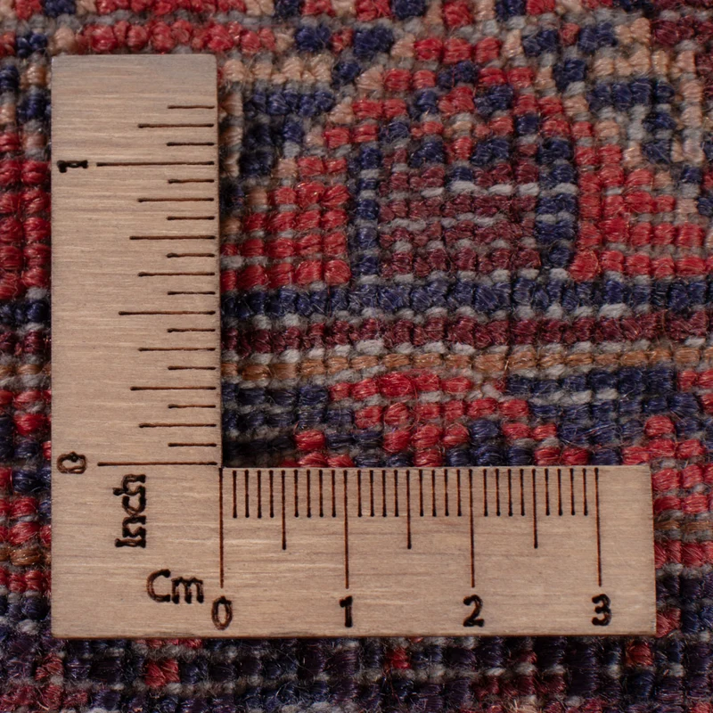 Kelim Afghan Teppich 152x204cm - dunkelrot