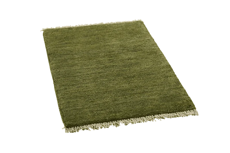 Gabbeh · Handgeknüpft – Grün, 85x61 cm